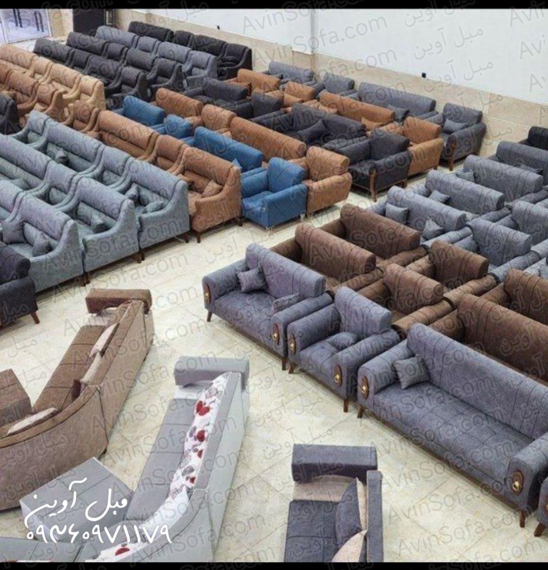 خرید مبل راحتی 7 نفره نیو اسکارلت از تولید کننده 